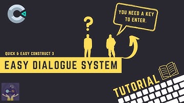Construct 3 NPC Dialogue - Easy Game Mechanics Tutorial: S2 E1