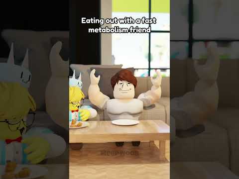 Eating out with a fast metabolism friend😭💔#roblox   #brookhaven