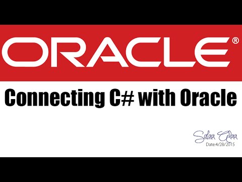 Video: Oracle bağlantısını necə şifrələyə bilərəm?