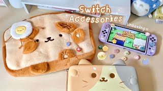 Nintendo Switch  Cute Accessories Unboxing  | Ft.Geekshare