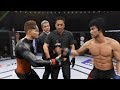 Naruto vs. Bruce Lee (EA Sports UFC 2) - CPU vs. CPU - Crazy UFC 👊🤪