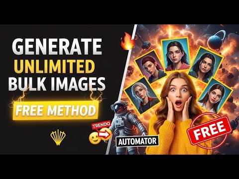 How To Generate Unlimited Bulk Image with  Whisk Ai  in  One Click  free By Ms Earning Hub