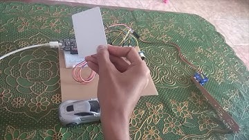 Prototype Pintu Tol Otomatis Menggunakan Sensor HC-SR04 dan RFID Melalui Mikrocontroller NodeMCU