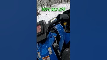 Dad got a new atv! Polaris Scrambler XP 850 - Can Am Renegade 1000xxc