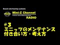 【ミニッツ ラジオ03】ミニッツのメンテナンス 付き合い方・考え方