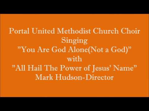 Portal United Methodist Church Choir singing 