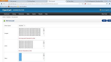 Db Carousel Opencart Module