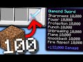 Minecraft UHC but you earn OP LOOT every 100 BLOCKS you MINE...