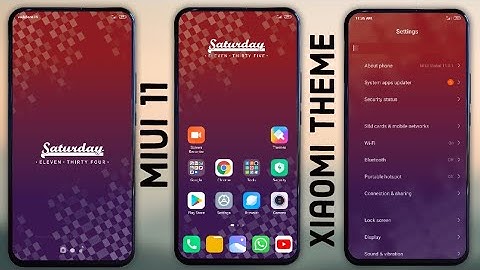 MiUi 11 Most Awaited Xiaomi THEME FOR All Redmi Devices