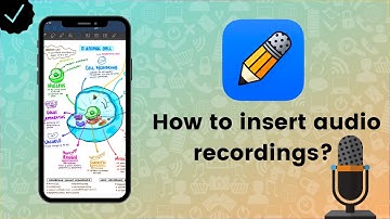 How to insert audio recordings to notes on Notability? - Notability Tips