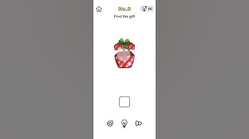 Brain out Save Santa level no.8 Find the gift