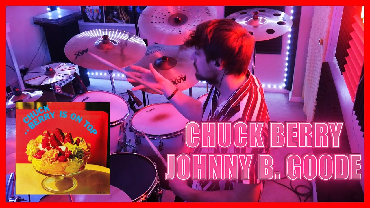 Chuck Berry - Johnny B. Goode [Drum cover] | Kenny Meeks