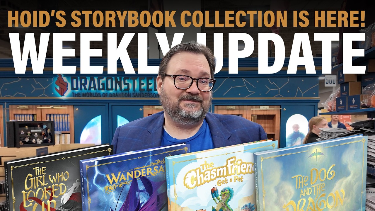 Four Picture Books and a Cosmere Novel + Weekly Update