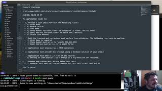 Rails app for a Reddit challenge screenshot 2