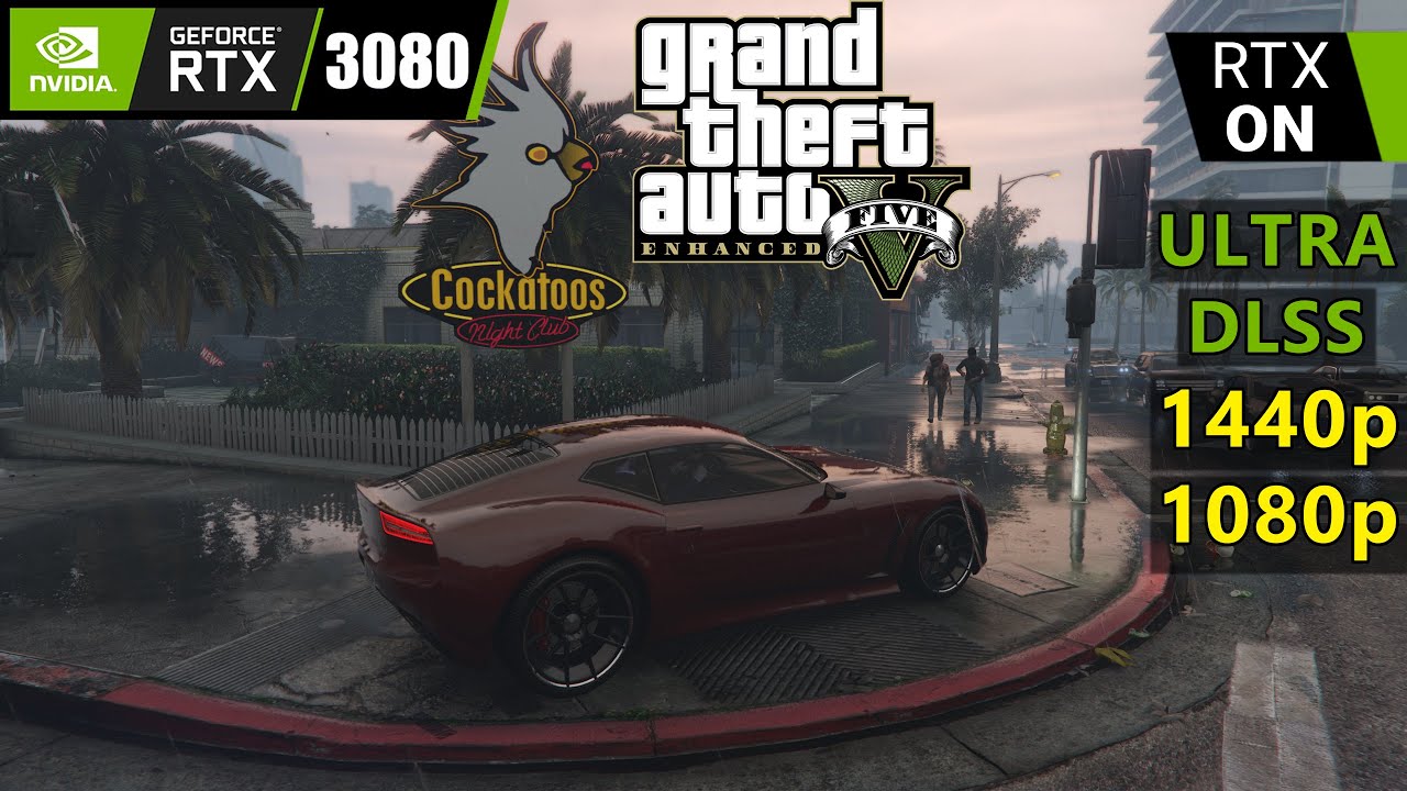 GTA V Enhanced Ray Tracing TESTED on RTX 3080 + DLSS - 1080p,1440p
