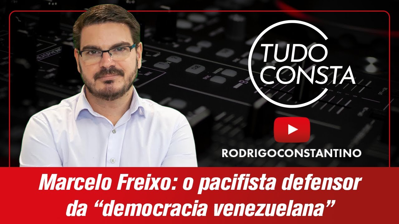 Marcelo Freixo: o pacifista defensor da “democracia” venezuelana