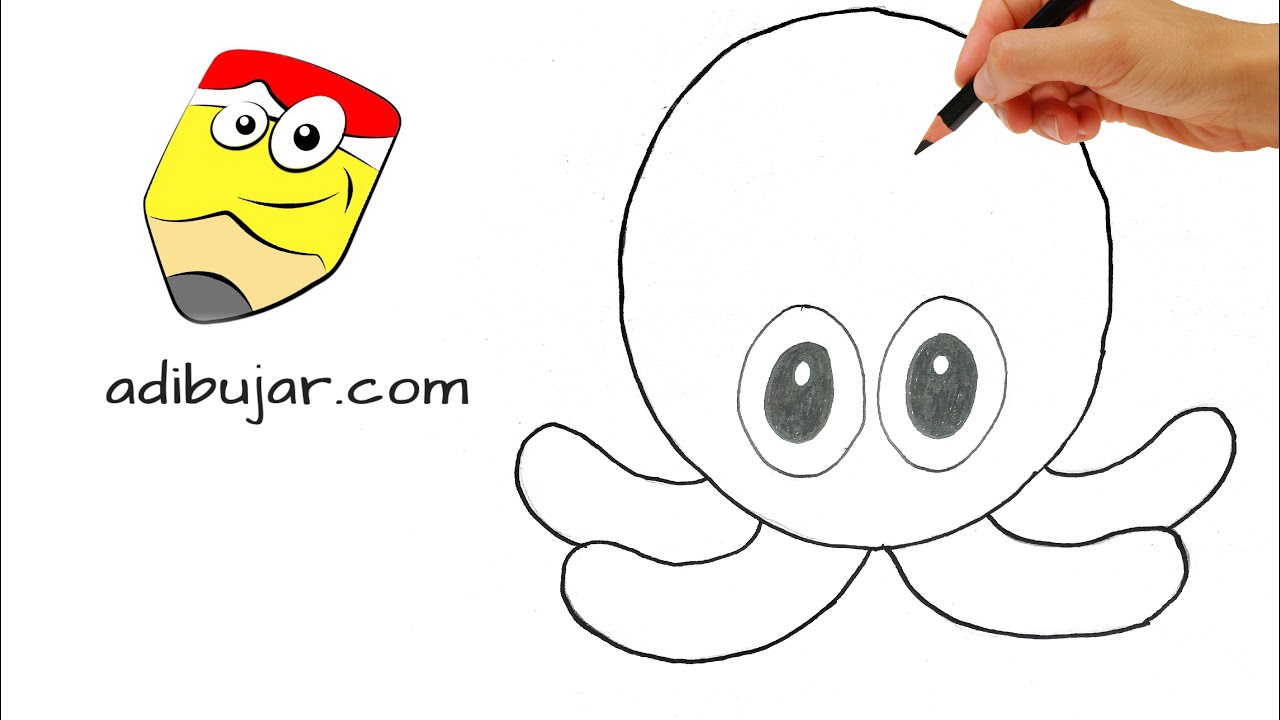 Dibujos De Pulpos A Color / PULPOS | Donde y cuanto viven los pulpos