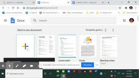 typing Chinese in google docs