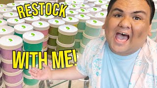 RESTOCK My SLIME SHOP With Me! - Uniicorn Slime Shop!