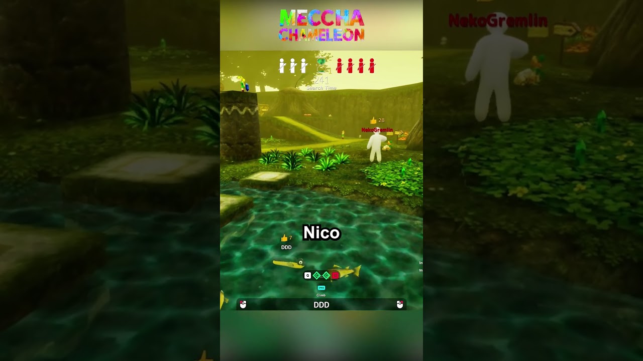 Fishy Hiding Spot #gaming #indiegames #mecchachameleon