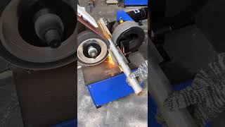 Inner & Outer Tube Polishing Machine#polishing #pipepolishingmachine #metalpolishing  #pipe #tube