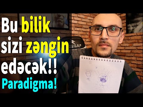 Bu bilik sizi zəngin edəcək | zənginliyin açarı sadəcə bu | paradigma | millionairesis