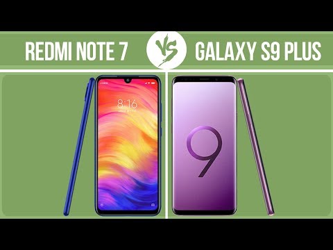 Xiaomi Redmi Note 7 vs Samsung Galaxy S9 Plus ✔️