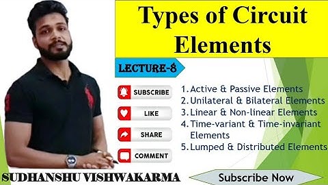 Types of Circuit elements |  #basic_electrical_engineering
