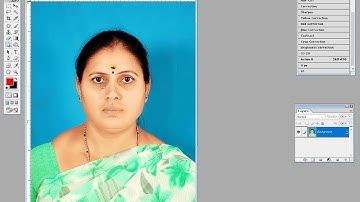 Create Action Passport Size Photo Step by Step Process