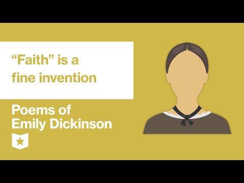 Poems of Emily Dickinson | "Faith" is a fine invention