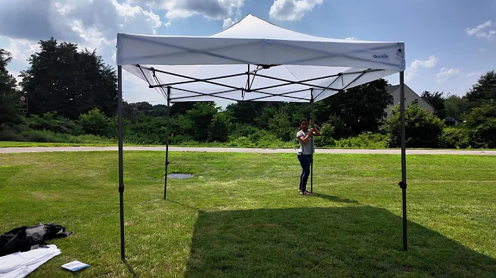 Quictent 10x10 Tent with Sidewalls | SETUP & REVIEW