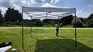 Quictent 10x10 Tent with Sidewalls | SETUP & REVIEW