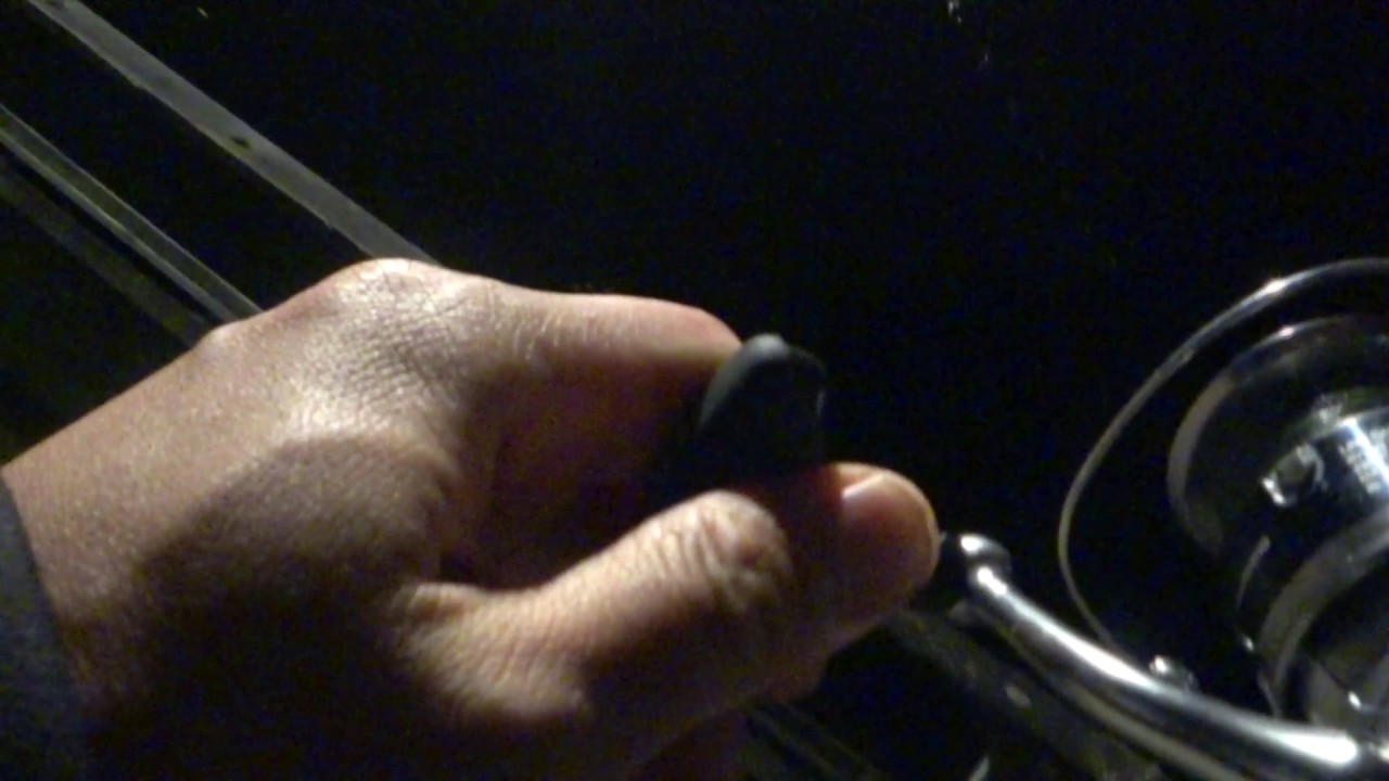 Testing drag on Shimano Stradic FK 4000