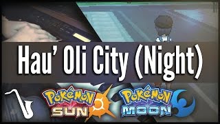 Pokémon Sun & Moon: Hau'Oli City (Night) - Jazz Piano Cover || insaneintherainmusic chords