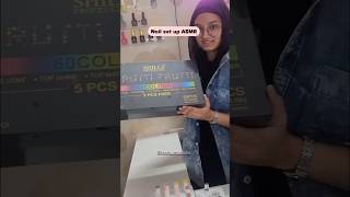 Let’s setup my nail work place ✨#nails #nailart #thecreativegirl #freshlookmakeupstudio #adeebafaiz