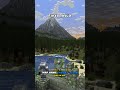 How It Started vs How It Finished – 10K Lonely Mountain Map #minecraft #minecraftshorts