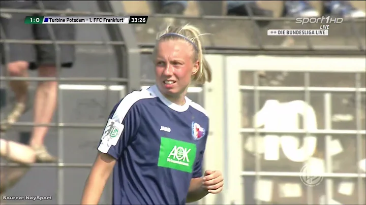 Laura Lindner vs 1.FFC/Eintracht Frankfurt (10/09/...