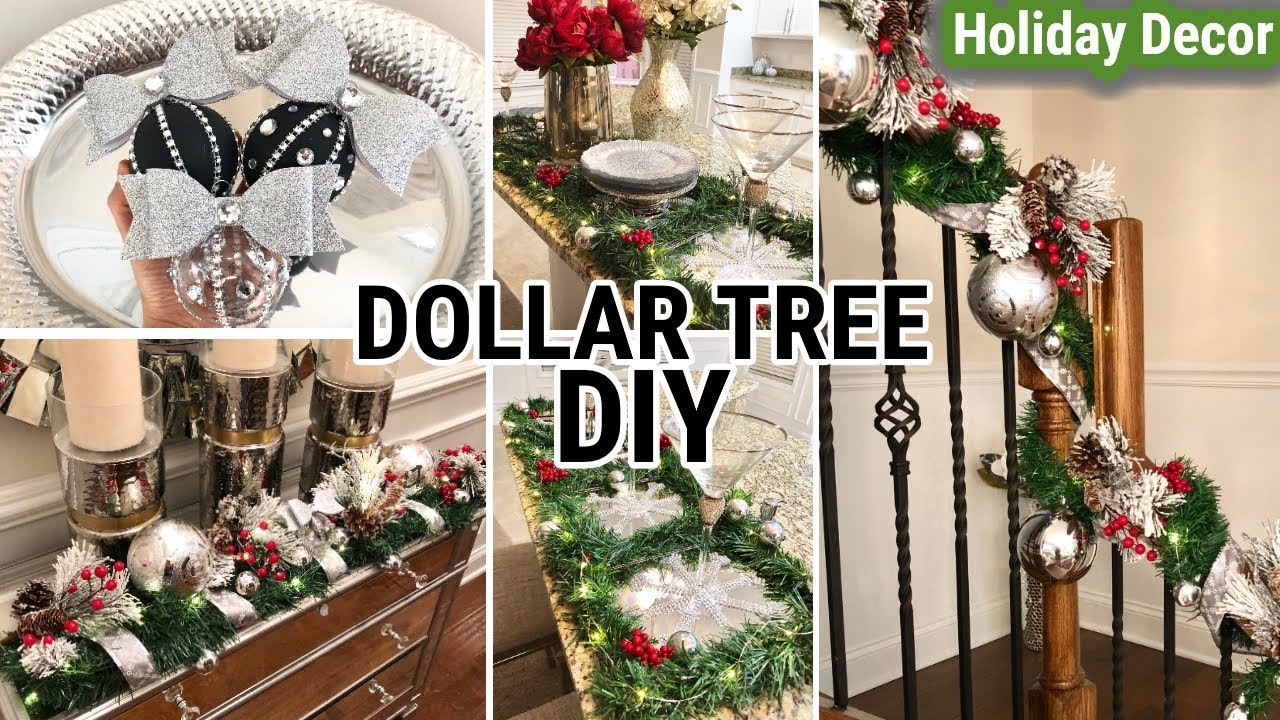 Dollar Tree Christmas  DIYS 2019 DIY  Holiday  Home  Decor  