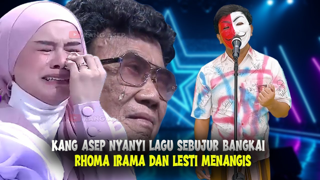 VIRAL !! KANG ASEP NYANYIKAN LAGU SEBUJUR BANGKAI SEMUA JURI MENANGIS HARU