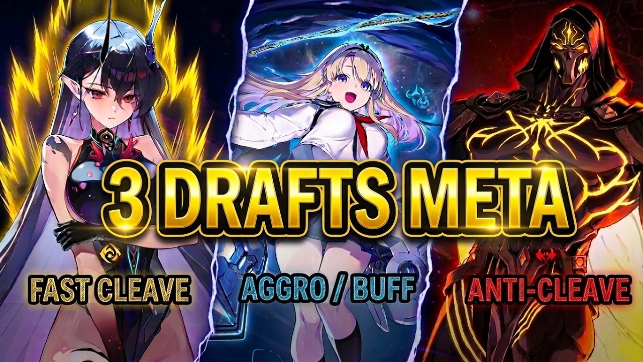 3 DRAFTS INARRÊTABLES POUR EXPLOSER LE LADDER RTA ! (EPIC SEVEN)