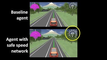 A Reinforcement Learning Approach for Cautious Behaviours in Automated Driving Systems