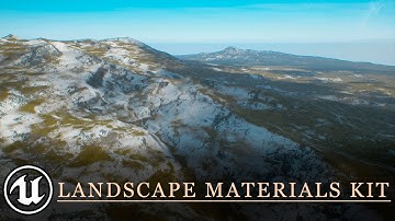 Landscape Materials | Terrain | Automatic Landscape | #ue4#unrealengine#landscape#terrain#materials