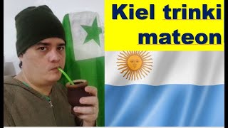 Kiel trinki mateon? ¿Cómo tomar mate en Esperanto?