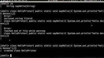 REPL : Java developers new friend by Miro Cupak