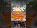 Japan temple building that holds ‘eternal flame’ destroyed by fire