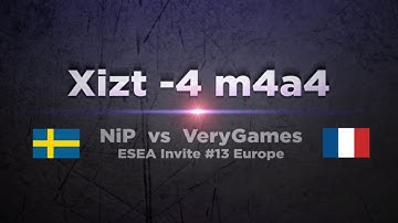 NiP Xizt vs VeryGames @ ESEA Invite #13 Europe
