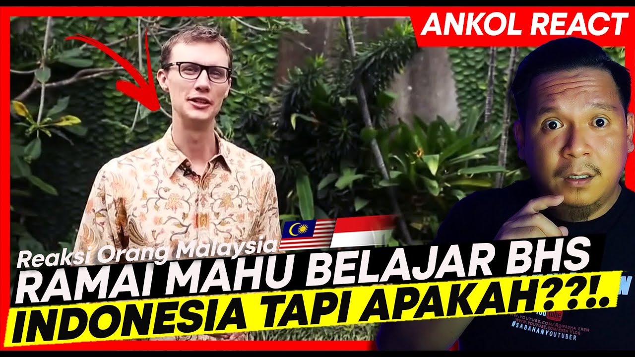 APAKAH BENAR?? BAHASA INDONESIA INI SULIT UTK DI PELAJARI?? | 🇲🇾REACT