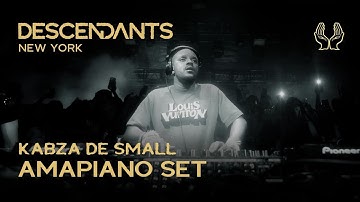 KABZA DE SMALL Amapiano DJ Set Live From DESCENDANTS New York