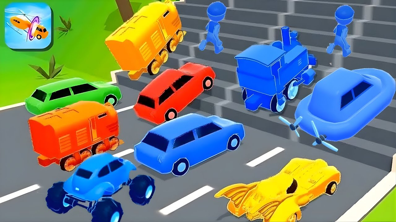 Shape shifting 🏃‍♂️🚗🚲🚦All Levels Gameplay Walkthrough Android,ios Max Level UKL165
