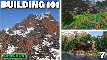 Minecraft: The SECRETS of Landscaping & Terraforming - Building 101